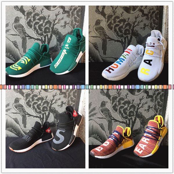 human race running shoes pharrell williams hu trail holi exclusive equality happy passion mens women trainers hiking sport designer sneakers, Black
human race running shoes pharrell williams hu trail holi exclusive equality happy passion mens women trainers hiking sport designer sneakers, Black