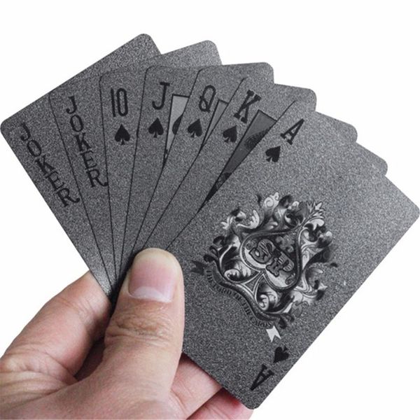 waterproof black playing cards plastic 3d embossing poker cards pet material gift cards for collection 54pcs
waterproof black playing cards plastic 3d embossing poker cards pet material gift cards for collection 54pcs