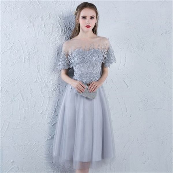 new brand short sleeve illusion flowers lace knee-length cocktail dress beautiful fashion designer elegant cocktail gowns, Blue;red
new brand short sleeve illusion flowers lace knee-length cocktail dress beautiful fashion designer elegant cocktail gowns, Blue;red