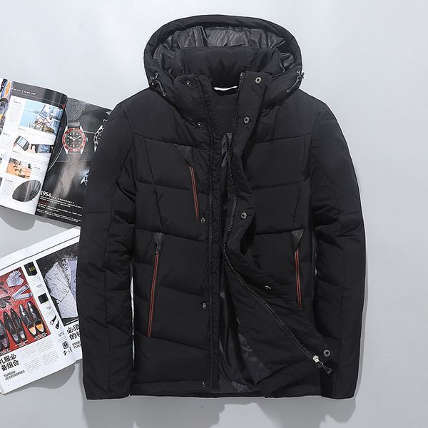 2018 winter hooded duck down jackets mens warm thick quality down coats male winter overcoat parkas man puffer jackets, Black
2018 winter hooded duck down jackets mens warm thick quality down coats male winter overcoat parkas man puffer jackets, Black