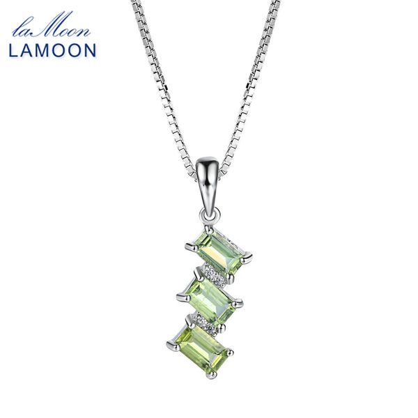 lamoon crystal necklace women rectangle shaped natural gemstone peridot 925 sterling silver chain pendant fine jewelry lmni065
lamoon crystal necklace women rectangle shaped natural gemstone peridot 925 sterling silver chain pendant fine jewelry lmni065