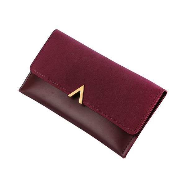 New Long V Women Leather Bifold Wallet Abrazine High Quality Hasp ID Card Holder Billfold Clutch Purse Zip Pocket Brand Mcvilla
New Long V Women Leather Bifold Wallet Abrazine High Quality Hasp ID Card Holder Billfold Clutch Purse Zip Pocket Brand Mcvilla