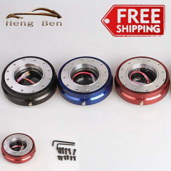 HB Universal Steering Wheel Quick Release Hub Adapter Snap Off Boss Kit Neo Chrome
HB Universal Steering Wheel Quick Release Hub Adapter Snap Off Boss Kit Neo Chrome