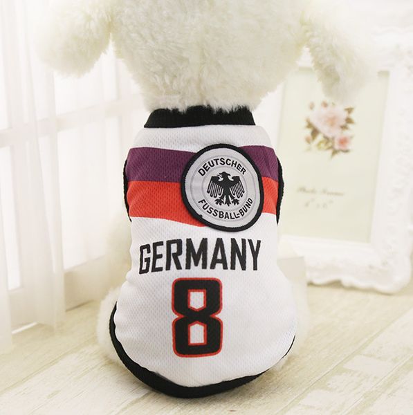 dog sport clothes pets soccer football jersey style soft breathable vest basketball tshirt for spring summer all puppy cats
dog sport clothes pets soccer football jersey style soft breathable vest basketball tshirt for spring summer all puppy cats