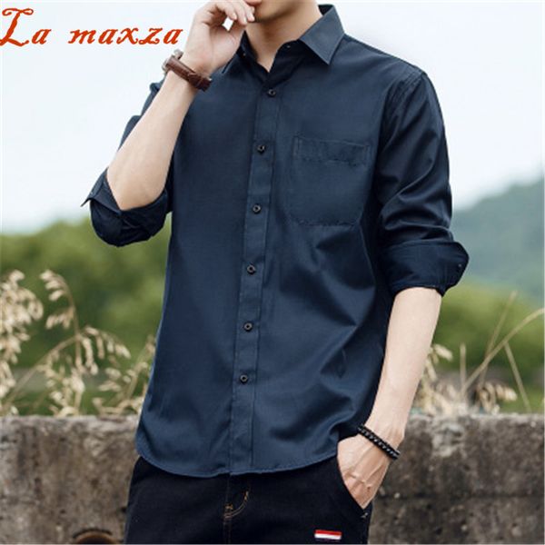 2018 весна с длинным рукавом большой размер сплошной цвет рубашки мужская бизнес случайный стиль мужские рубашки регулярные подходят, White;black
2018 весна с длинным рукавом большой размер сплошной цвет рубашки мужская бизнес случайный стиль мужские рубашки регулярные подходят, White;black