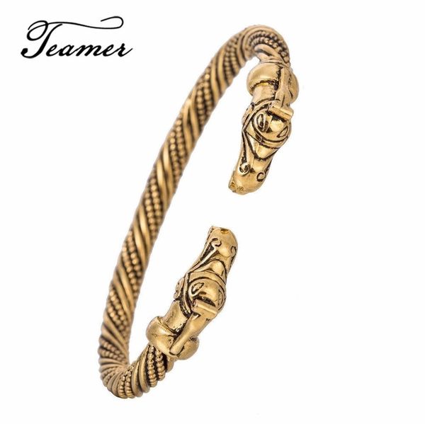 teamer brand design bangle dragon pagan bracelets bangles antique silver/gold-color bangle vintage punk bracelet men'gift, Black
teamer brand design bangle dragon pagan bracelets bangles antique silver/gold-color bangle vintage punk bracelet men'gift, Black
