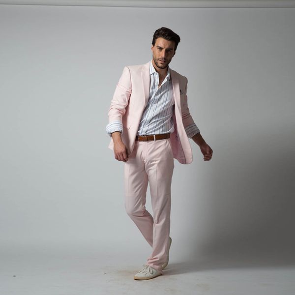 2018 custom made groomsmen groom mens suits tuxedos pink men wedding wedding business prom formal suits (jacket+pants+tie, White;black
2018 custom made groomsmen groom mens suits tuxedos pink men wedding wedding business prom formal suits (jacket+pants+tie, White;black