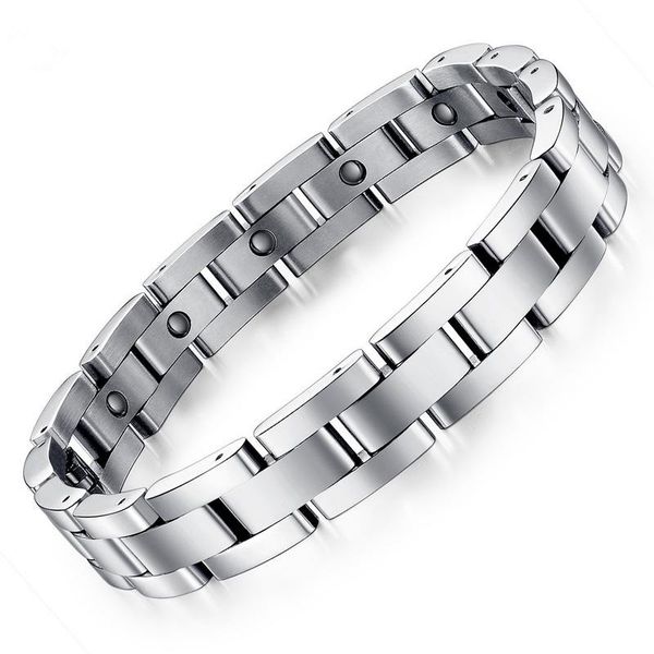 newpopularjewelry silver men hand chain energy health germanium magnetic bracelet mens stainless steel bracelets for women men, Golden;silver
newpopularjewelry silver men hand chain energy health germanium magnetic bracelet mens stainless steel bracelets for women men, Golden;silver