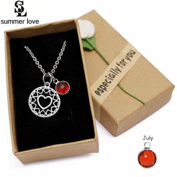 whole salesimply stainless steel love heart pendant necklace charm color birthstone girls women crystal jewellery christmas party gift, Silver
whole salesimply stainless steel love heart pendant necklace charm color birthstone girls women crystal jewellery christmas party gift, Silver