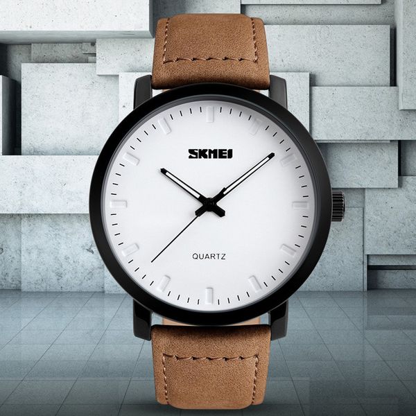 fashion men watch new mans gift clock men's leather strap watches sport quartz military wristwatch relogio masculino, Slivery;brown
fashion men watch new mans gift clock men's leather strap watches sport quartz military wristwatch relogio masculino, Slivery;brown