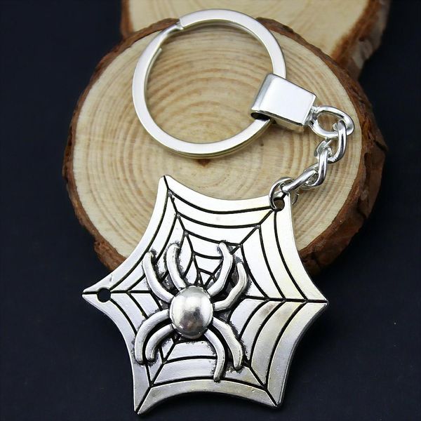 6 pieces key chain women key rings fashion keychains for men cobweb 49x47mm, Slivery;golden
6 pieces key chain women key rings fashion keychains for men cobweb 49x47mm, Slivery;golden