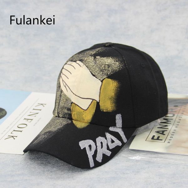 fualkei autumn and winter cowboy leisure finger baseball hats men and women hand painted all-match peaked cap, Blue;gray
fualkei autumn and winter cowboy leisure finger baseball hats men and women hand painted all-match peaked cap, Blue;gray