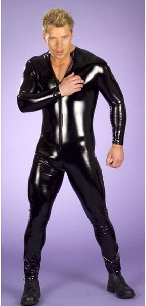 new conjoined lingerie men style patent leather one-piece garment long zipper open crotch ing, Red;black
new conjoined lingerie men style patent leather one-piece garment long zipper open crotch ing, Red;black