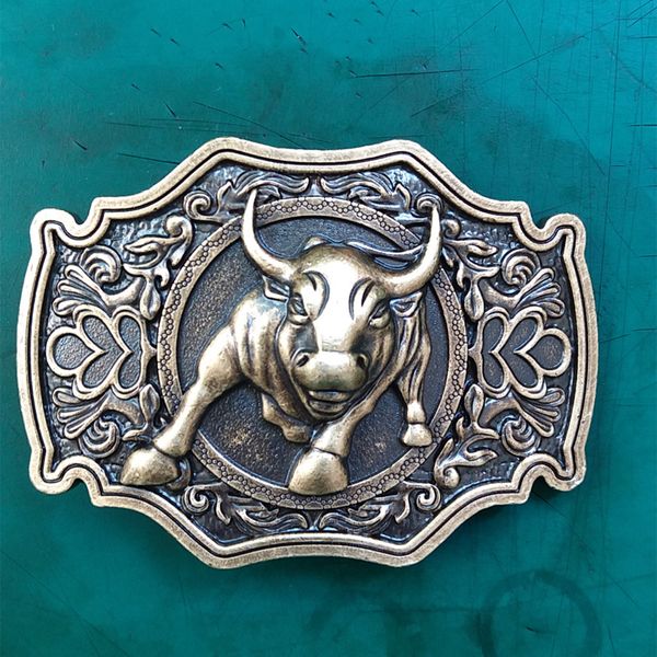 1 pcs bronze bull animal buckle hebillas cinturon men's western cowboy belt buckle fit 4cm wide belts, Slivery;black
1 pcs bronze bull animal buckle hebillas cinturon men's western cowboy belt buckle fit 4cm wide belts, Slivery;black