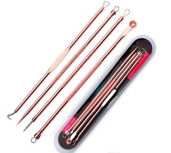ac004g 4 things. rose gold needles acne pimple needle blackhead remover acne treatment black mask extractor
ac004g 4 things. rose gold needles acne pimple needle blackhead remover acne treatment black mask extractor