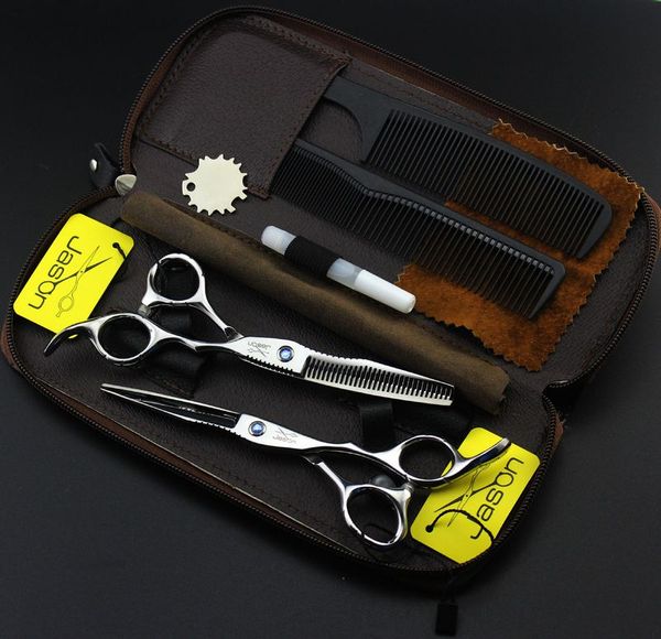 jason ha-01 6.0 inch right hand cutting/thinning scissors. 17.5cm 6cr 62hrc forfex set
jason ha-01 6.0 inch right hand cutting/thinning scissors. 17.5cm 6cr 62hrc forfex set