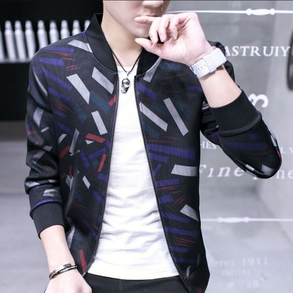 2018 new spring men's jackets solid fashion coats male casual slim stand collar printing bomber jacket men overcoat m-3xl jak702, Black;brown
2018 new spring men's jackets solid fashion coats male casual slim stand collar printing bomber jacket men overcoat m-3xl jak702, Black;brown