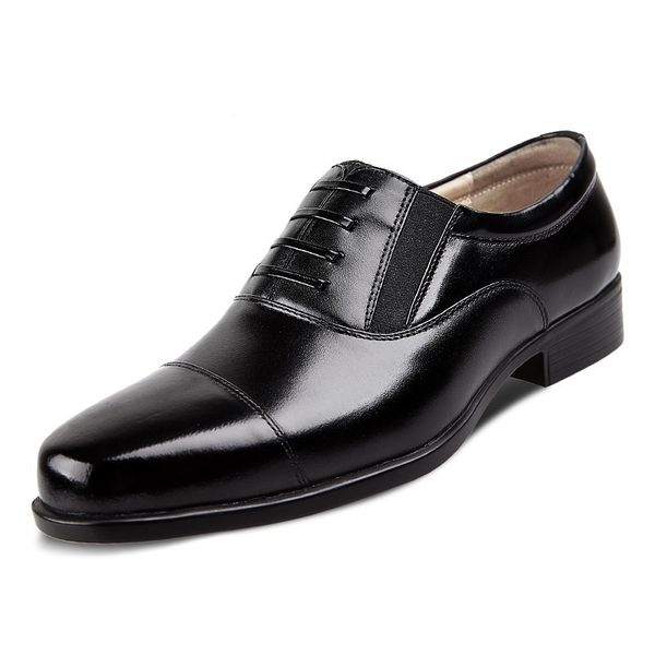 brand men's dress shoes leather classic point toe oxford shoes for men spring autumn men formal business wedding party shoes size 37-46, Black
brand men's dress shoes leather classic point toe oxford shoes for men spring autumn men formal business wedding party shoes size 37-46, Black