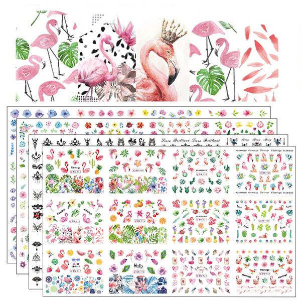 12 designs nail polish sticker water decal flamingo flowers harajuku owl transfer decoration manicure tattoo tips jibn913-984-1, Black
12 designs nail polish sticker water decal flamingo flowers harajuku owl transfer decoration manicure tattoo tips jibn913-984-1, Black