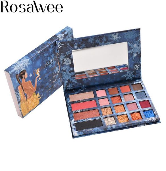rosawee 20 colors eyeshadow pallete fashion diamond glitter eye shadow blush set professional makeup high pigment palette
rosawee 20 colors eyeshadow pallete fashion diamond glitter eye shadow blush set professional makeup high pigment palette