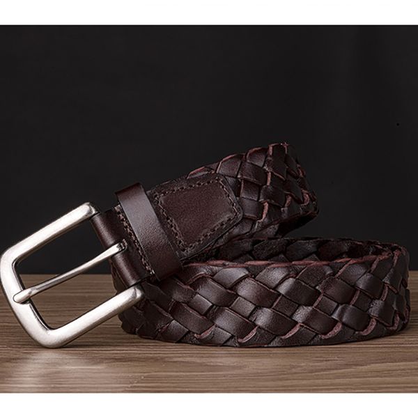 designer belt men luxury 100%real cowhide grain genuine leather vintage weave cowhide leather cinturon ceinture, Black;brown
designer belt men luxury 100%real cowhide grain genuine leather vintage weave cowhide leather cinturon ceinture, Black;brown