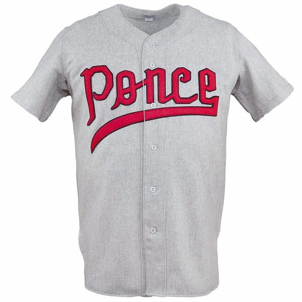 Ponce 1969-70 Road Jersey 100% Stitched Embroidery Logos Vintage Baseball Jerseys Custom Any Name Any Number Free Shipping
Ponce 1969-70 Road Jersey 100% Stitched Embroidery Logos Vintage Baseball Jerseys Custom Any Name Any Number Free Shipping