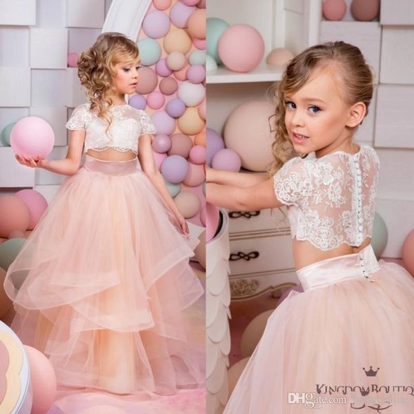 Gorgeous Pink Flower Girl Dresses 2018 Lovely Two Pieces Kids Formal Dresses For Wedding Kids Christmas Evening Birthday Dress BA3749
Gorgeous Pink Flower Girl Dresses 2018 Lovely Two Pieces Kids Formal Dresses For Wedding Kids Christmas Evening Birthday Dress BA3749