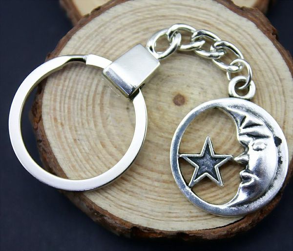 6 pieces key chain women key rings couple keychain for keys star and moon 25mm, Slivery;golden
6 pieces key chain women key rings couple keychain for keys star and moon 25mm, Slivery;golden