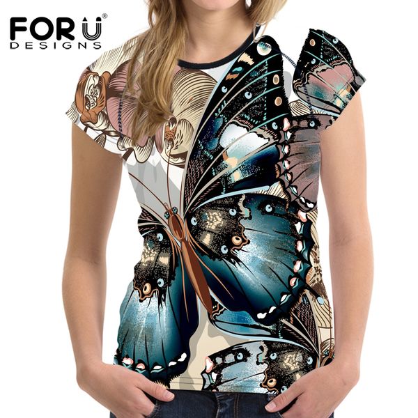 forudesigns novelty butterfly printed women short sleeved t shirt female ladies soft comfort tees fashion t-shirt camisetas, White
forudesigns novelty butterfly printed women short sleeved t shirt female ladies soft comfort tees fashion t-shirt camisetas, White