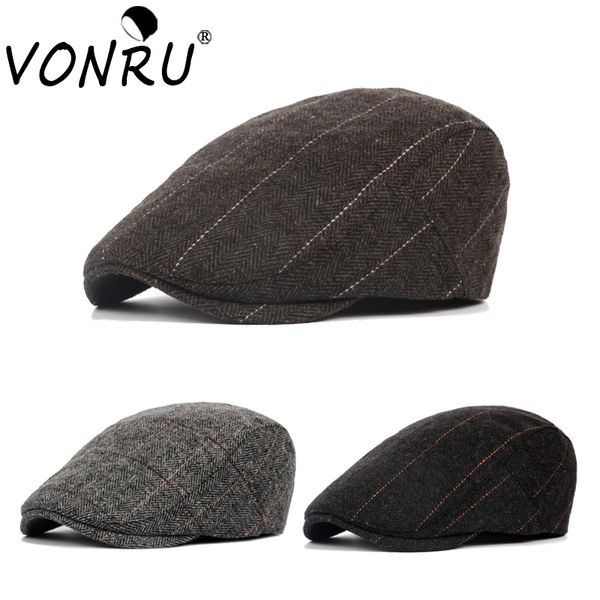 autumn winter men berets hat fashion classic vintage striped dad beret cap painter golf driving french style peaked beret hat, Blue;gray
autumn winter men berets hat fashion classic vintage striped dad beret cap painter golf driving french style peaked beret hat, Blue;gray