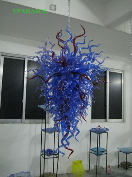 100% mouth blown borosilicate wholesale blue glass fancy pendant light chihuly style long hand blown glass chandelier
100% mouth blown borosilicate wholesale blue glass fancy pendant light chihuly style long hand blown glass chandelier