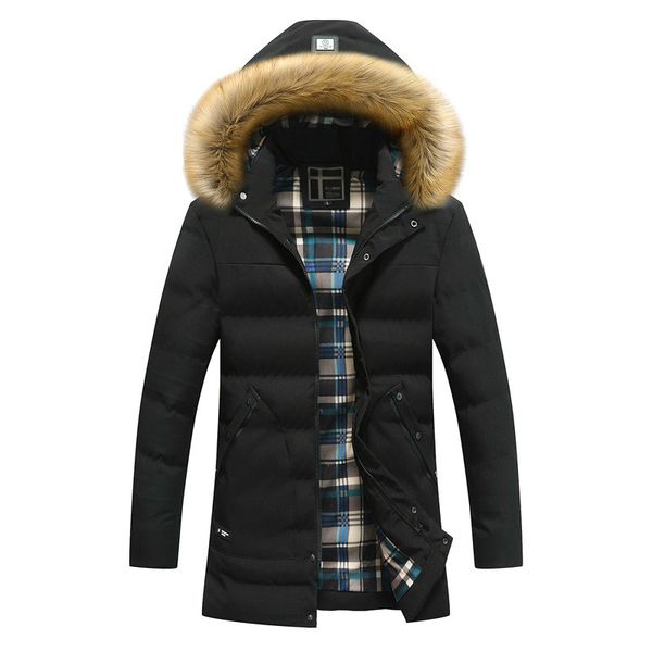 2018 winter parkas jackets men's warm casual thick outwear slim fit clothing male coats down jacket fur hooded plus size trench, Black
2018 winter parkas jackets men's warm casual thick outwear slim fit clothing male coats down jacket fur hooded plus size trench, Black