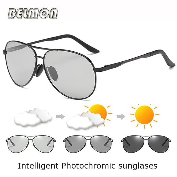 belmon pilot polarized sunglasses men driver al-mg intelligent pchromic sun glasses for male driving fishing oculos rs723, White;black
belmon pilot polarized sunglasses men driver al-mg intelligent pchromic sun glasses for male driving fishing oculos rs723, White;black