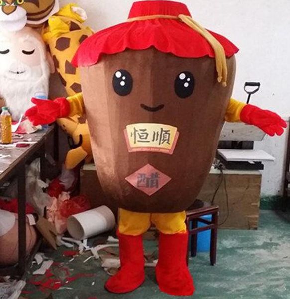 2018 factory direct sale custom made a brown wine bottle mascot costume for to wear for sale for promotion, Red;yellow
2018 factory direct sale custom made a brown wine bottle mascot costume for to wear for sale for promotion, Red;yellow