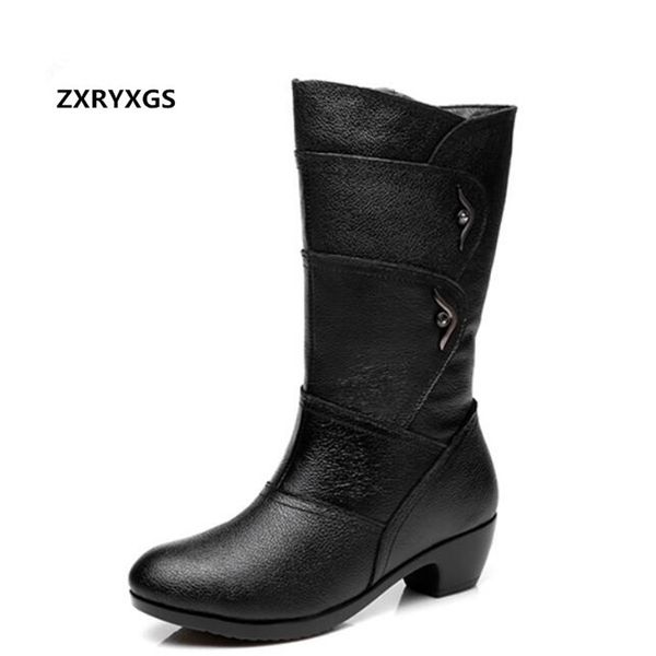 2018 plus size autumn winter boots shoes woman genuine leather snow boots comfort non-slip warm in-tube knight women, Black
2018 plus size autumn winter boots shoes woman genuine leather snow boots comfort non-slip warm in-tube knight women, Black