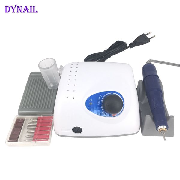 2018 new arrival 65w strong 210 nail drill machine 35000rpm electric manicure pedicure set nail file bit art equipment, Silver
2018 new arrival 65w strong 210 nail drill machine 35000rpm electric manicure pedicure set nail file bit art equipment, Silver