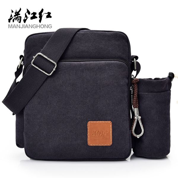new korean version of the spring simple men's bag casual personality canvas bag fashion wild shoulder messenger tide
new korean version of the spring simple men's bag casual personality canvas bag fashion wild shoulder messenger tide