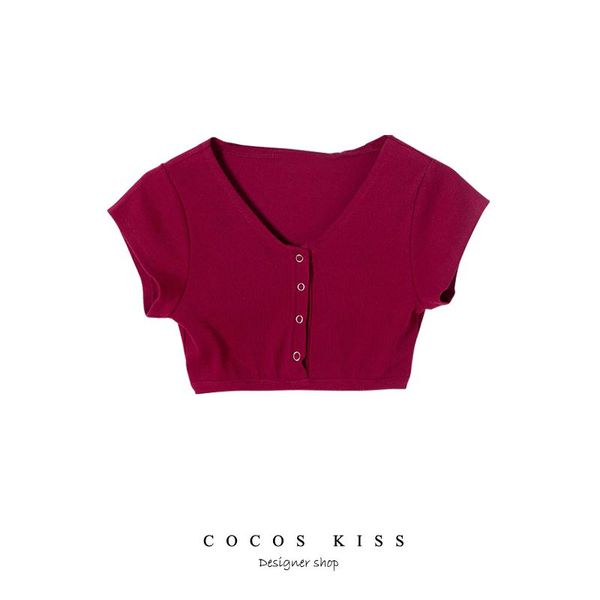 2018 new summer o-neck crop women slim t-shirt black white red short sleeve knitted t shirt
2018 new summer o-neck crop women slim t-shirt black white red short sleeve knitted t shirt