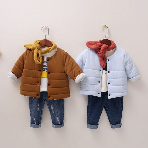 2018 winter children's down coat boys and girls down cotton liner big children short children's clothing jacket, Blue;gray
2018 winter children's down coat boys and girls down cotton liner big children short children's clothing jacket, Blue;gray