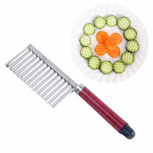 potato wavy cutter stainless steel vegetable fruit cutting knife potato cucumber carrot waves cutter cooking tool knife
potato wavy cutter stainless steel vegetable fruit cutting knife potato cucumber carrot waves cutter cooking tool knife