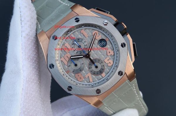 factory supplier watches 18k pink gold royal quartz chronograph fashion grey dial big 44mm men's watch watches, Slivery;brown
factory supplier watches 18k pink gold royal quartz chronograph fashion grey dial big 44mm men's watch watches, Slivery;brown