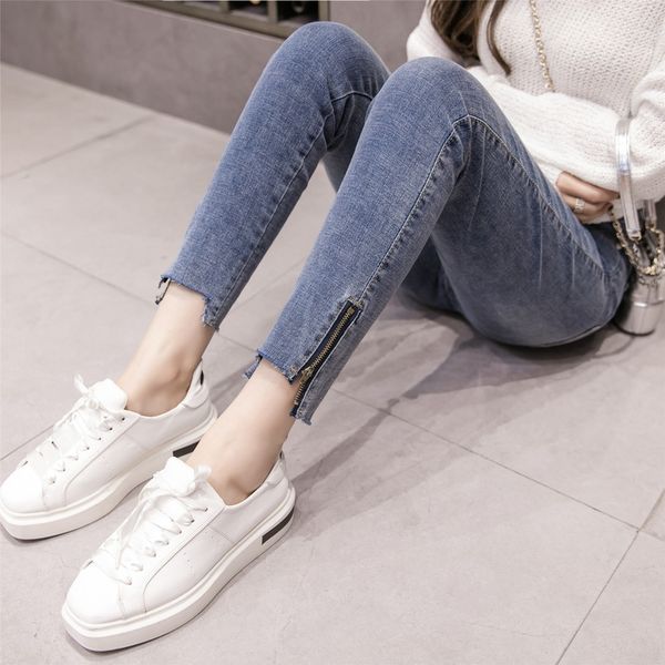 s-xl 2 colors autumn korean style high waist skinny denim pants zipper jeans lady casual pants womens (z8317, Blue
s-xl 2 colors autumn korean style high waist skinny denim pants zipper jeans lady casual pants womens (z8317, Blue