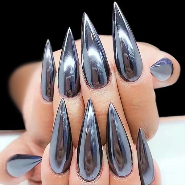 2g black mirror nail glitter powder 2g gun metal color dazzling shining chrome pigment dust paillettes nail art decorations new, Silver;gold
2g black mirror nail glitter powder 2g gun metal color dazzling shining chrome pigment dust paillettes nail art decorations new, Silver;gold