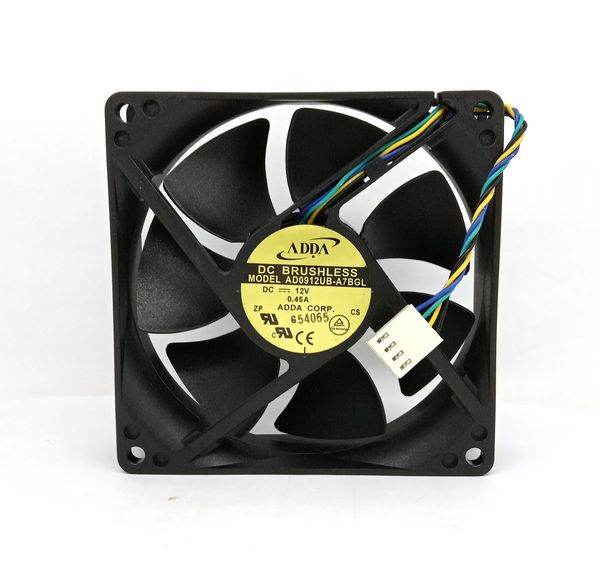 new original adda ad0912ub-a7bgl dc12v 0.45a 90x90x25mm 4lines pwm computer cooling fan
new original adda ad0912ub-a7bgl dc12v 0.45a 90x90x25mm 4lines pwm computer cooling fan