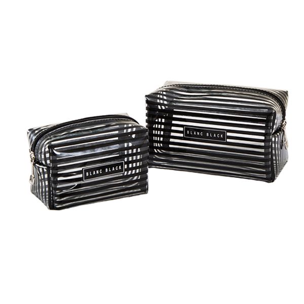 flap stripped waterproof cosmetic tools cases transparent 2017 lady beauty makeup organizers wash bags two sizes
flap stripped waterproof cosmetic tools cases transparent 2017 lady beauty makeup organizers wash bags two sizes