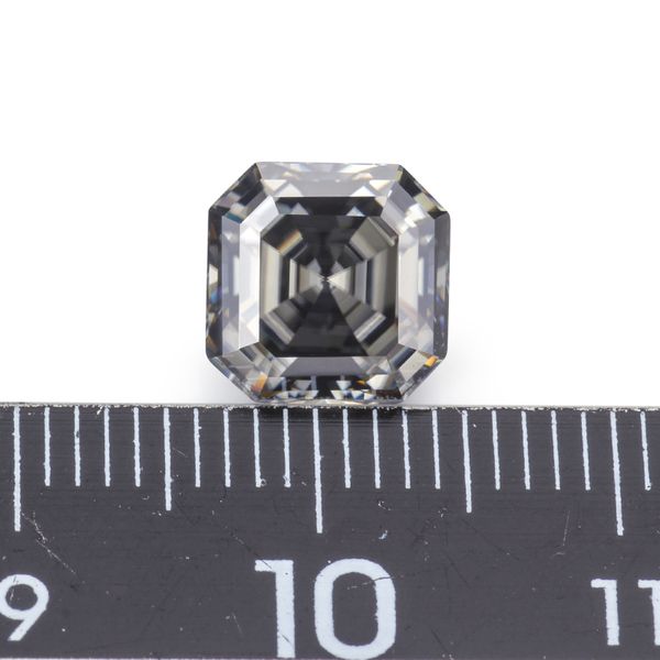 syn diamonds grey color 8*8mm asscher cut moissanites loose gems stones new arrival, Black
syn diamonds grey color 8*8mm asscher cut moissanites loose gems stones new arrival, Black