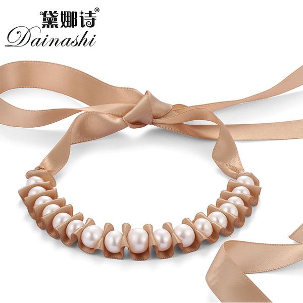 dainashi real freshwater natural pearl necklace women fine necklace jewelry 8-13 mm pearl genuine quality, Silver
dainashi real freshwater natural pearl necklace women fine necklace jewelry 8-13 mm pearl genuine quality, Silver