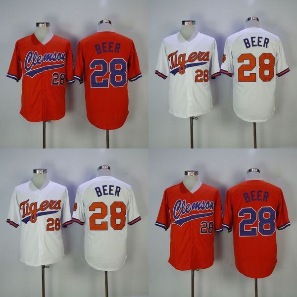 Clemson baseball Jersey #28 Seth Beer Home Away White Purple Orange Seth Beer Stitched Baseball Jersey
Clemson baseball Jersey #28 Seth Beer Home Away White Purple Orange Seth Beer Stitched Baseball Jersey