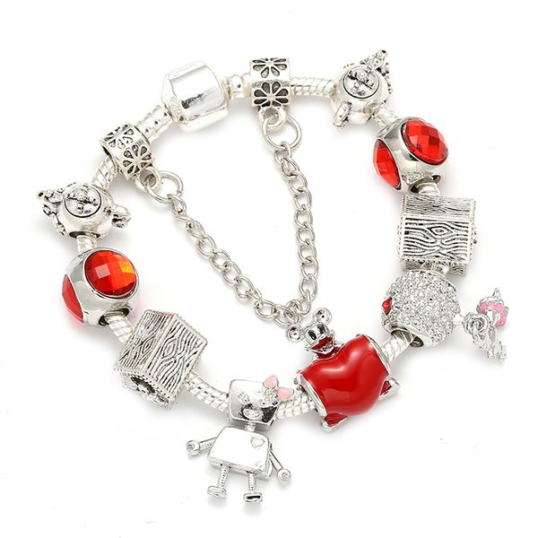 baopon dropshipping cartoon style little bella crystal charm bracelet for women fit original diy bracelet jewelry gift, Golden;silver
baopon dropshipping cartoon style little bella crystal charm bracelet for women fit original diy bracelet jewelry gift, Golden;silver