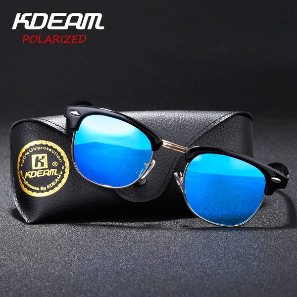 semi-rimless frame men polarized sunglasses women party eyewear kdeam metal hinge reflective coating 8 colors with case kd016, White;black
semi-rimless frame men polarized sunglasses women party eyewear kdeam metal hinge reflective coating 8 colors with case kd016, White;black